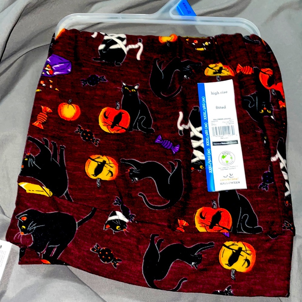Halloween plus size leggings